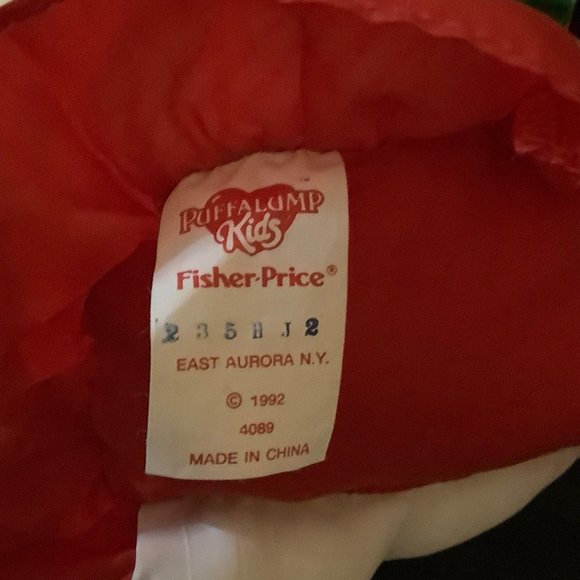 Vtg 1992 Fisher-Price Puffalump Kids Girl Doll Parachute 12" Christmas Holiday - Picture 3 of 5